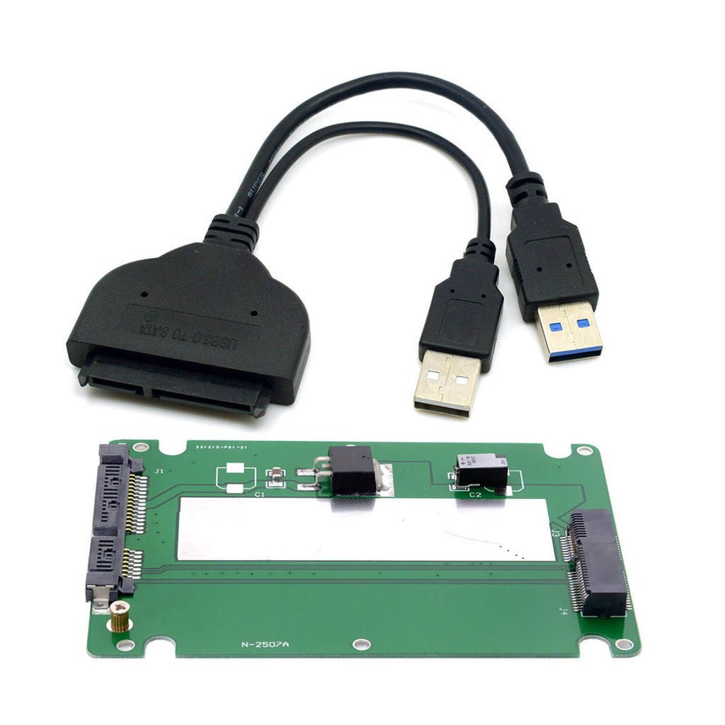 USB 3.0 to SATA 22pin 2.5" Hard Disk SATA to Macbook A1425 A1398 MC975 MC976 MD212 MD213 ME662 ME664 ME665 SSD hard disk case U3-067+SA-099
