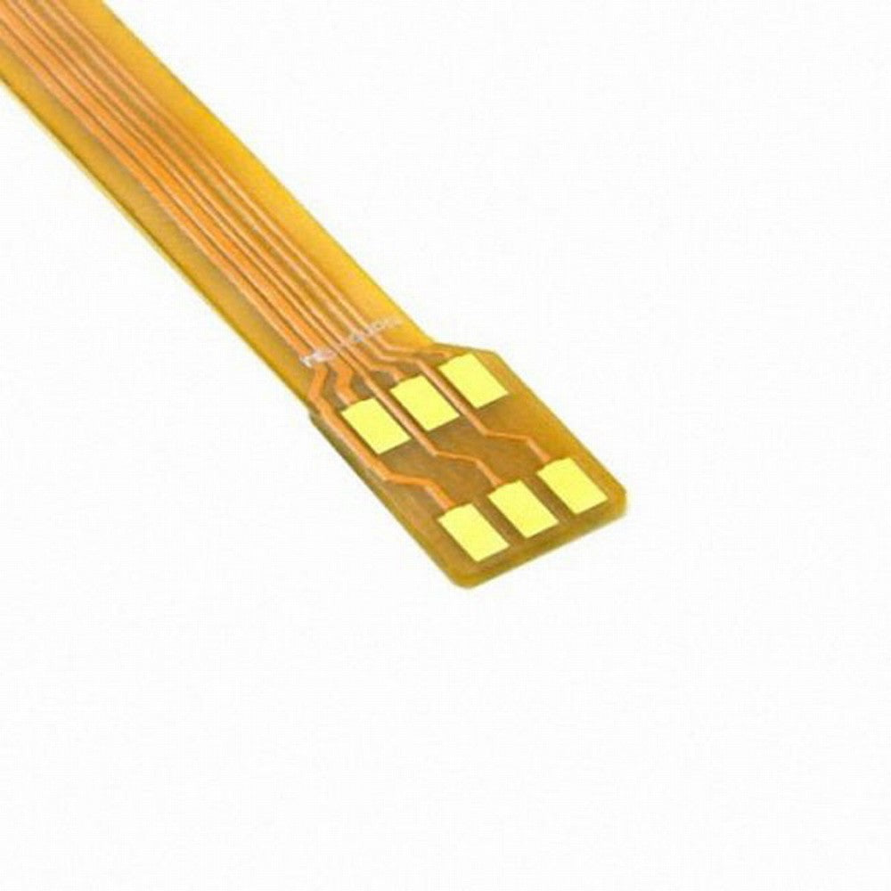 Micro SIM Card to Nano SIM Kit Male to Female Extension Soft Flat FPC Cable Extender 10cm EP-083