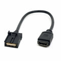 High Speed HDMI 1.4 Type E Male to Type A Female Video Audio Cable 0.3m Automotive Connection System Grade Connector HD-102