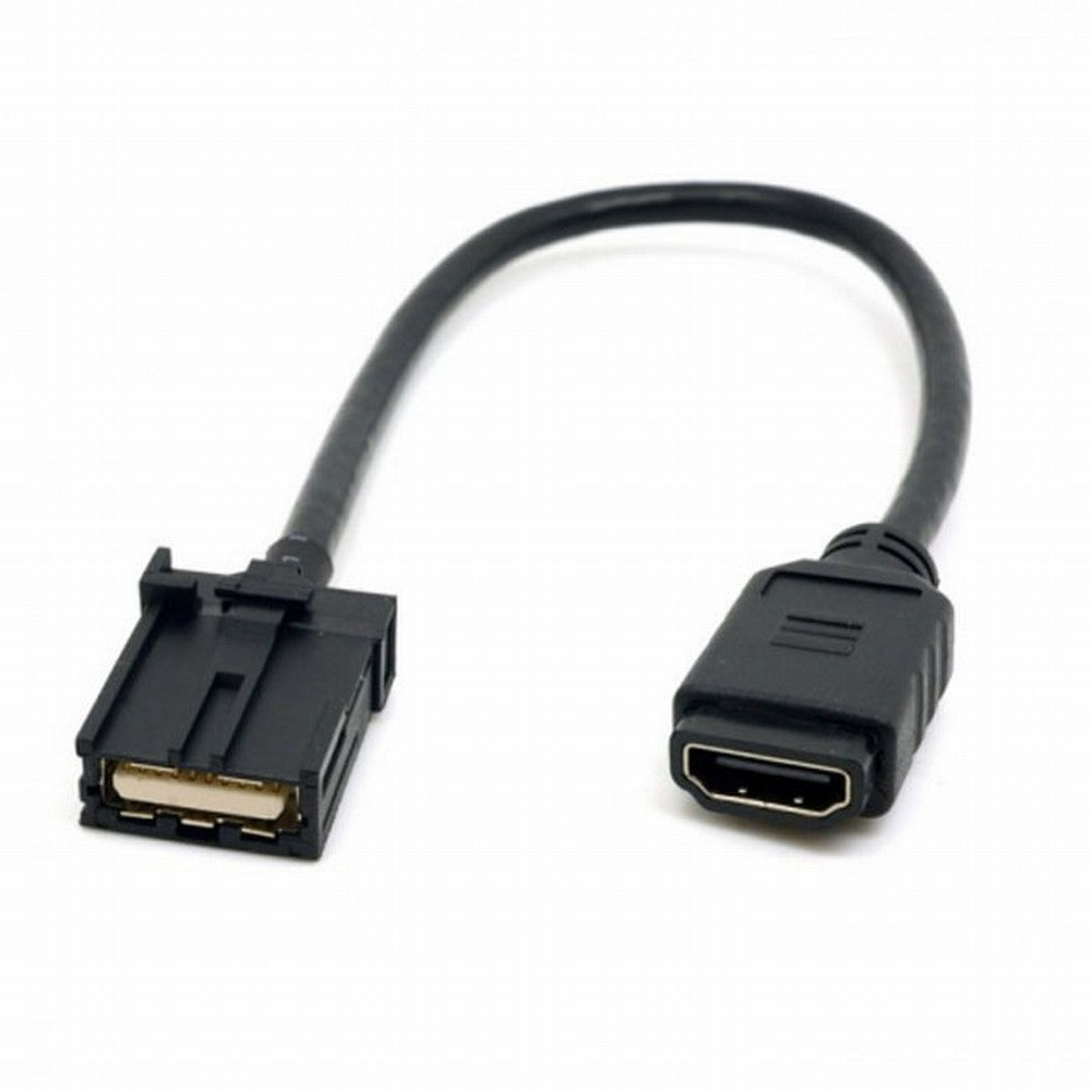 High Speed HDMI 1.4 Type E Male to Type A Female Video Audio Cable 0.3m Automotive Connection System Grade Connector HD-102