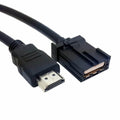 High Speed HDMI 1.4 Type E Male to Type A Male Video Audio Cable 1.5M Automotive Grade for Hyundai H1 Car HD-101