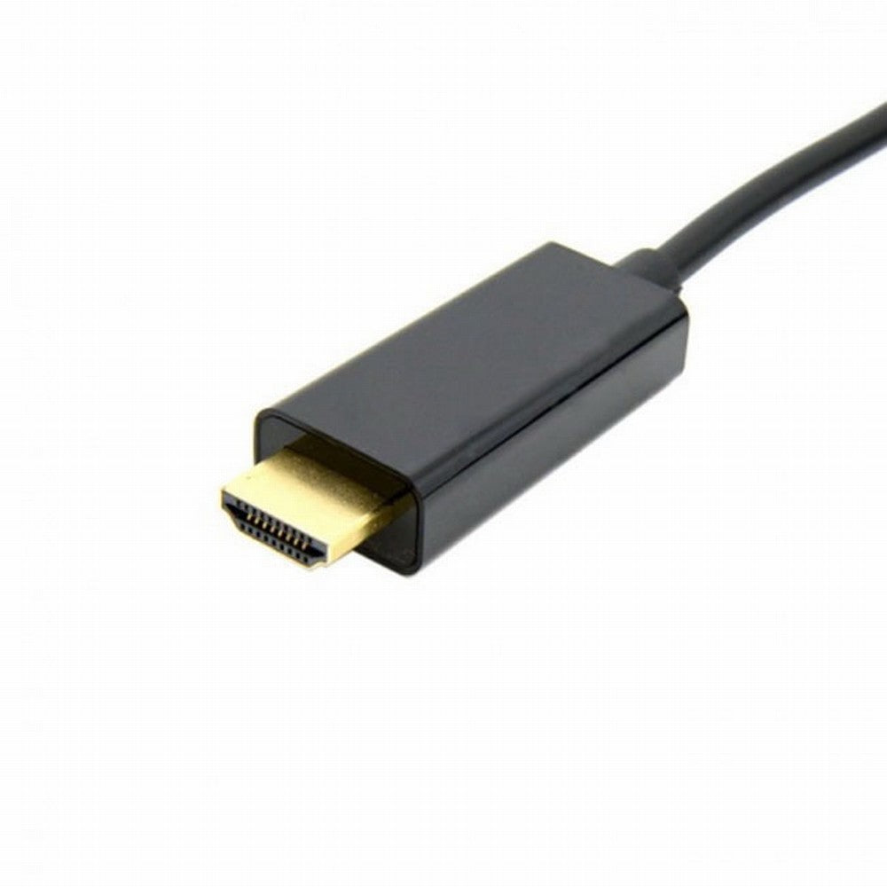 Male DisplayPort DP to HDMI Male 1080P Video Cable 6ft 1.8m HDTV LCD with Audio DP-026