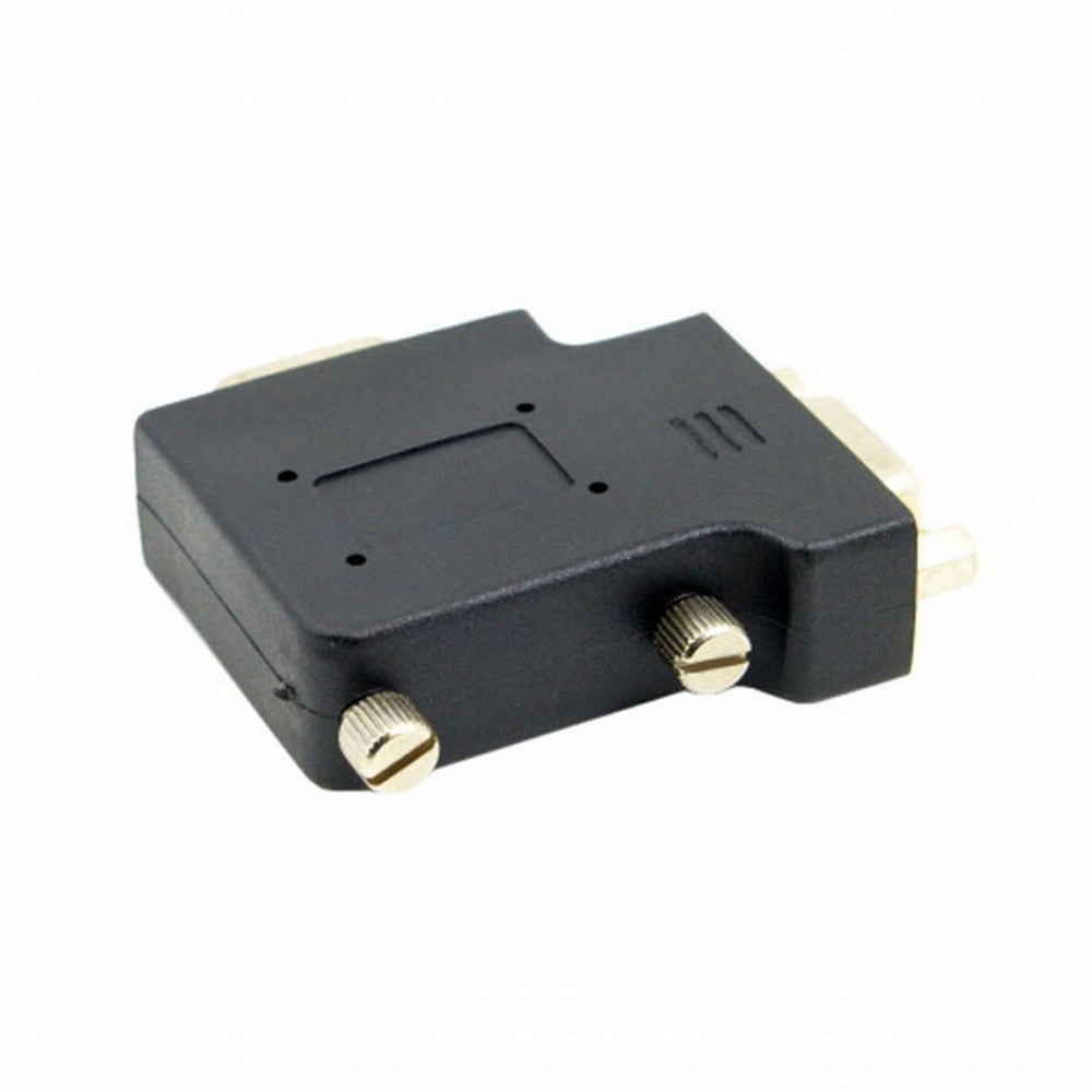 Vertical Flat Left Angled 90 Degree VGA SVGA Male To Female extension Adapter DB-002-LE