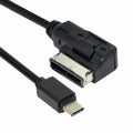 Media In AMI MDI USB-C USB 3.1 Type-C Charge Adapter Cable For Car VW AUDI 2014 A4 A6 Q5 Q7 CA-040