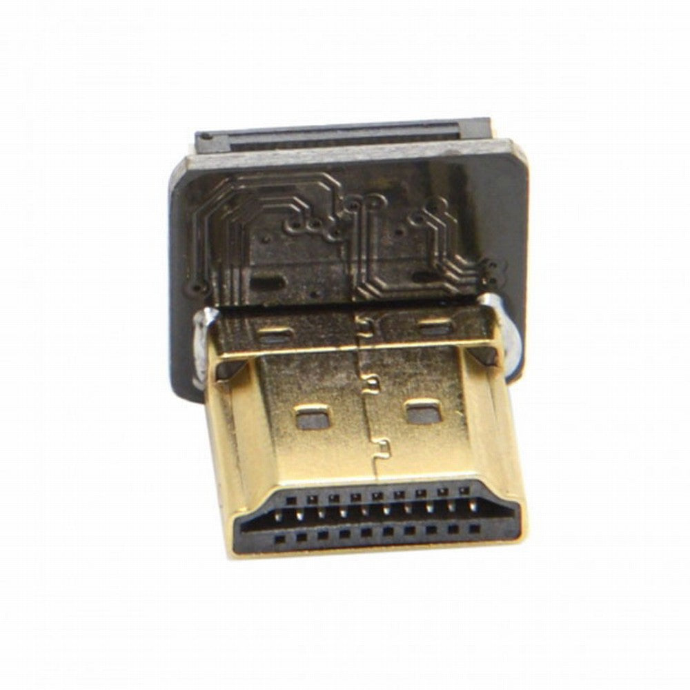 CYFPVHDMI HDMI Type A Male Connector Down Angled 90 Degree for FPV HDTV Multicopter Aerial Photography CN-018-DN