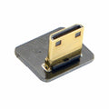 CYFPVHDMI Mini HDMI Type C Male Connector Down Angled 90 Degree for FPV HDTV Multicopter Aerial Photography CN-017-DN