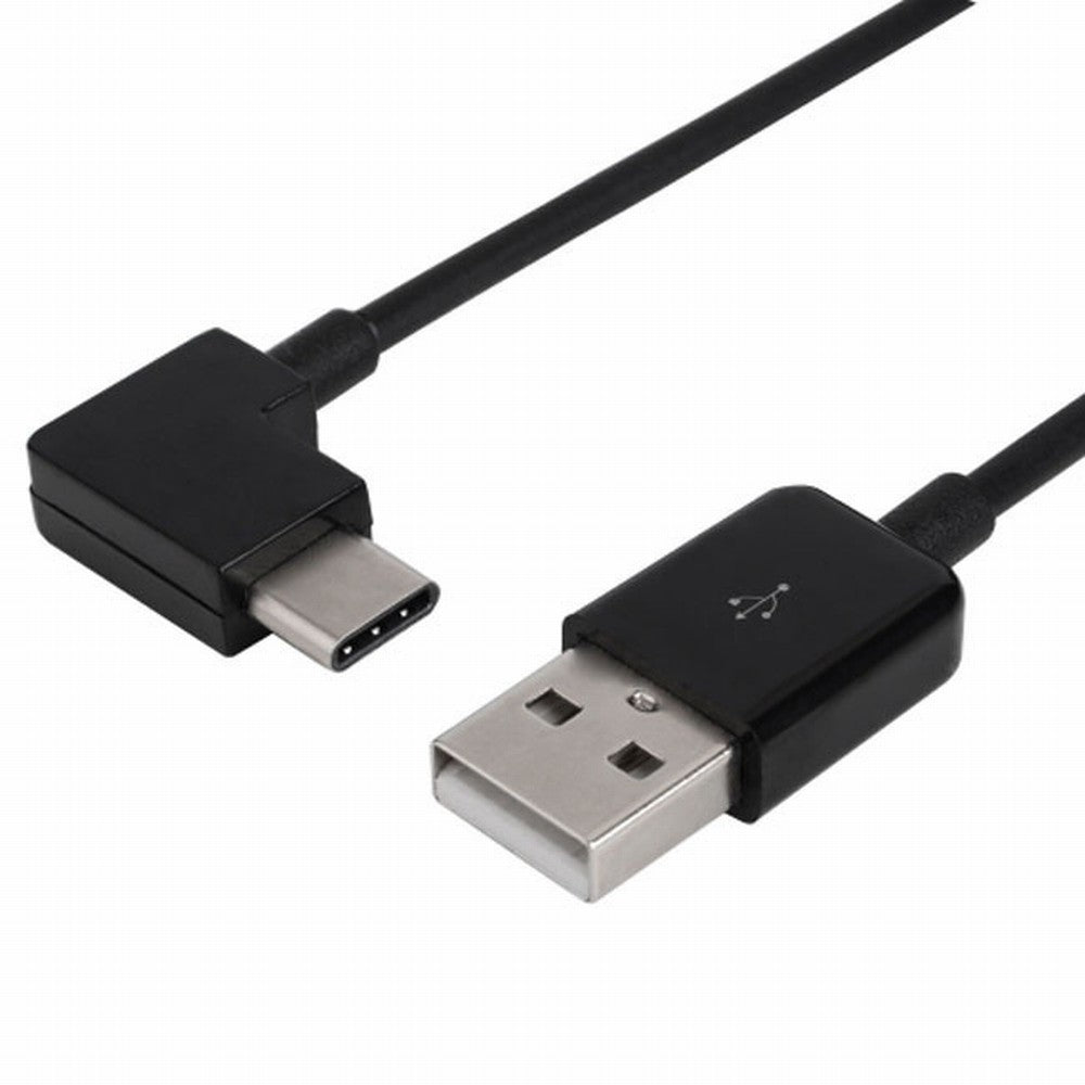 Right Angled Type C USB-C to USB 2.0 Cable 90 Degree Connector for Tablet  Mobile Phone CC-UC-011-BK