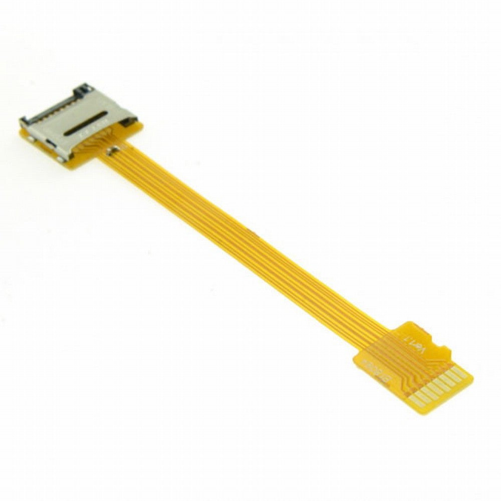 Micro SD TF Memory Card Kit Male to Female Extension Soft Flat FPC Cable Extender 10cm EP-077