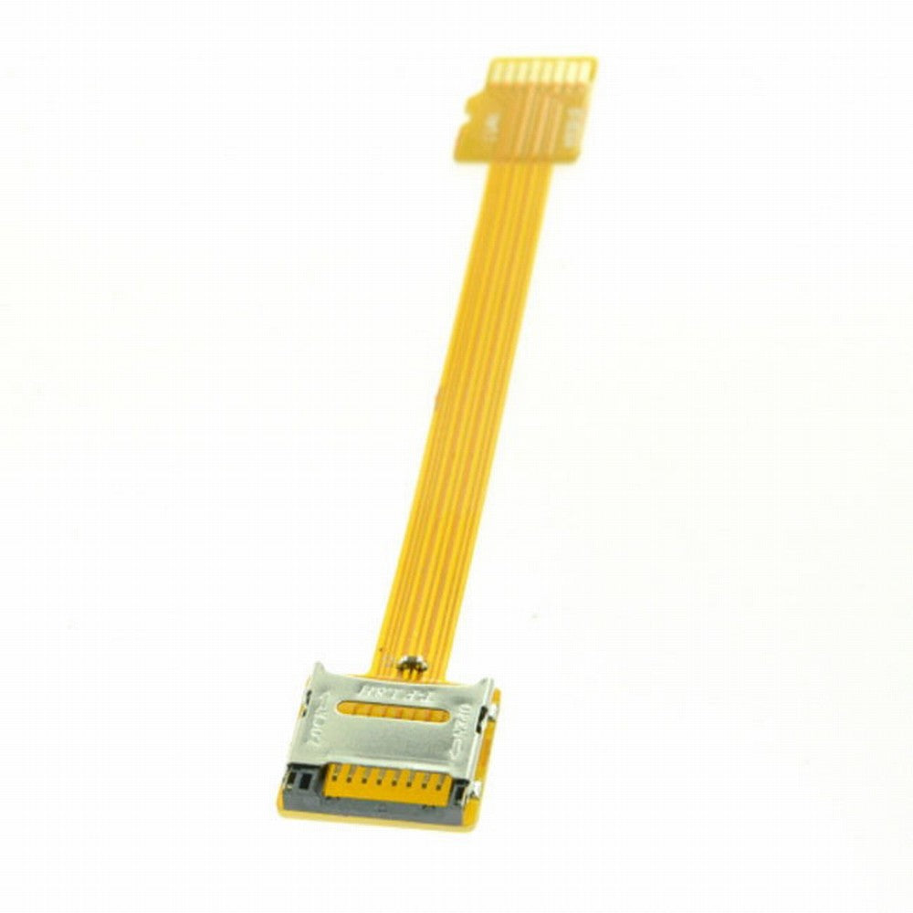 Micro SD TF Memory Card Kit Male to Female Extension Soft Flat FPC Cable Extender 10cm EP-077