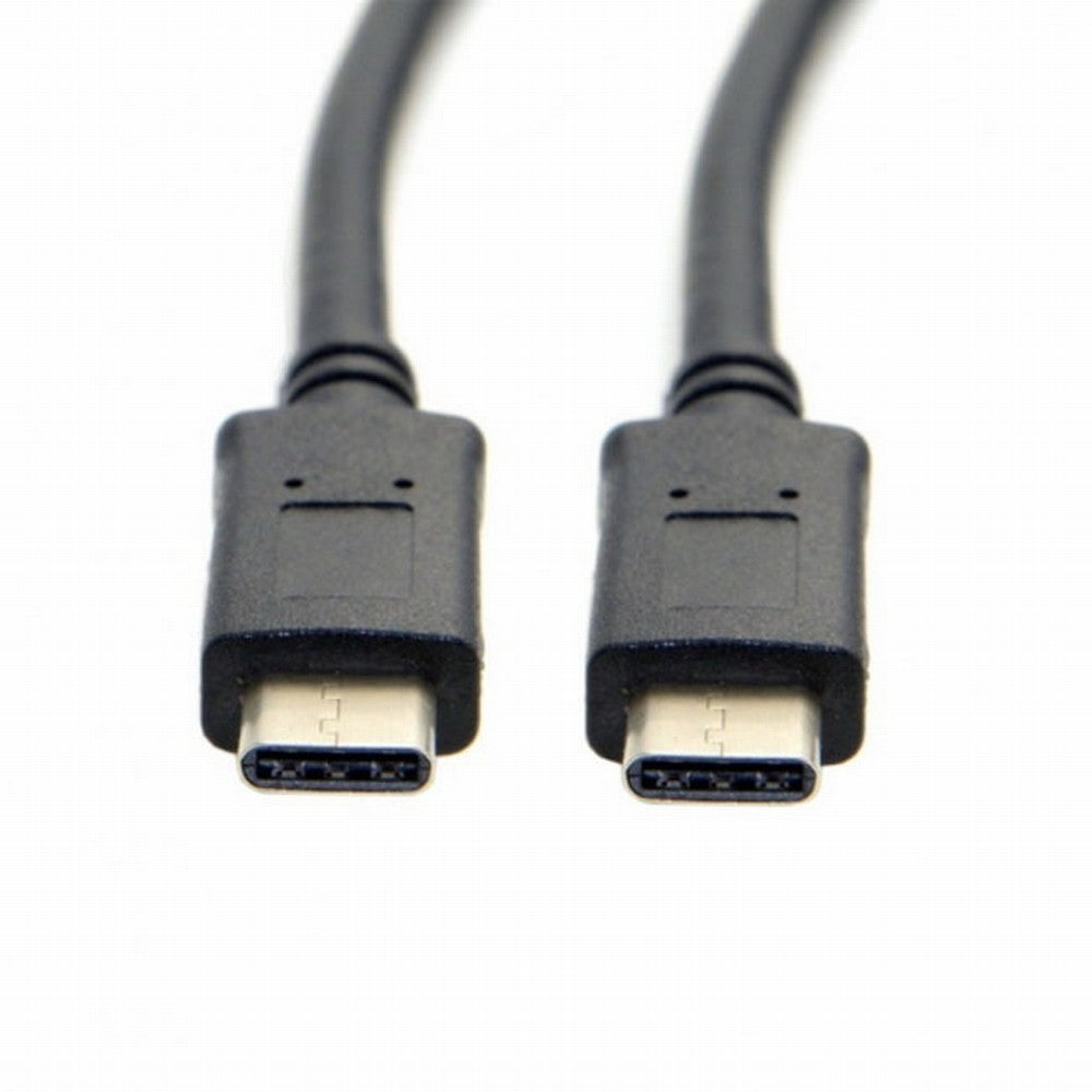 USB-C USB 3.1 Type C Male Connector to Male Data Video Cable for Tablet Phone 65W Disk Drive UC-198-BK