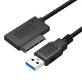 USB 3.0 to 7+6 13pin Slimline Sata Adapter Cable for Laptop Cd DVD Rom Optical Drive U3-064