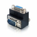90 Degree Up Angled VGA SVGA Male To Female Extension Adapter for Monitor Projector DB-002-UP