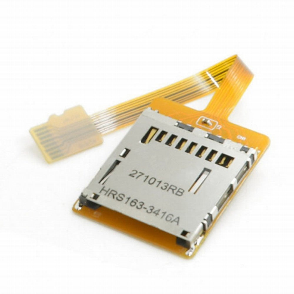 Micro SD TF Memory Card Kit Male to SD Female Extension Soft Flat FPC Cable Extender 10cm EP-076