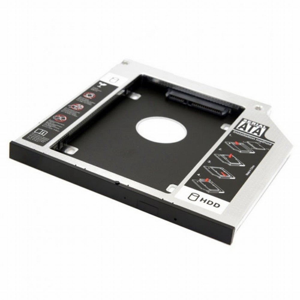 SATA 22pin HDD HD Hard Disk Drive Caddy Case for 9.5mm Universal Laptop CD / DVD-ROM Optical Bay SA-085