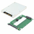 2.5" SATA 22pin to Macbook A1425 A1398 MC975 MC976 MD212 MD213 ME662 ME664 ME665 SSD hard disk case Enclosure White SA-099