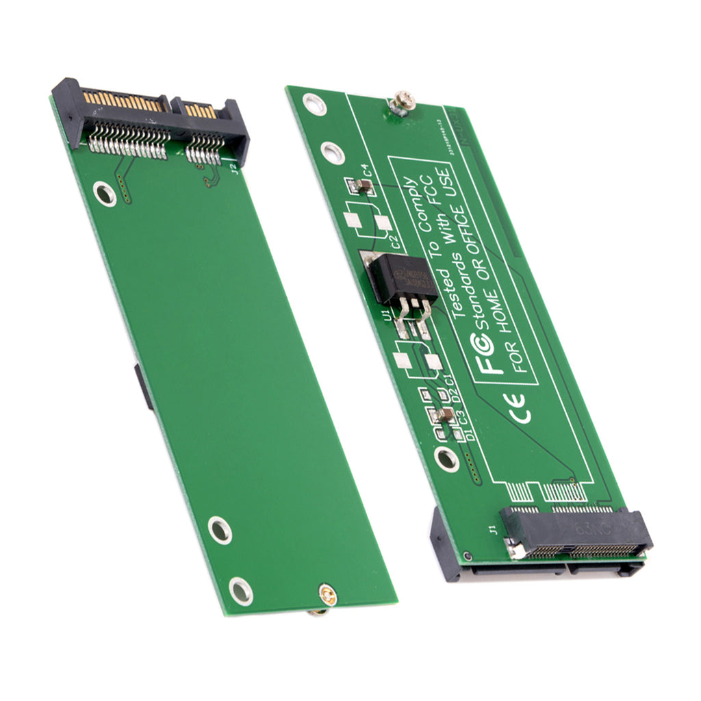 SATA 22P 7+15 to MSATA Mini PCI-E PCBA Assembly only for UX31 UX21 XM11 SSD Solid State Disk SA-084