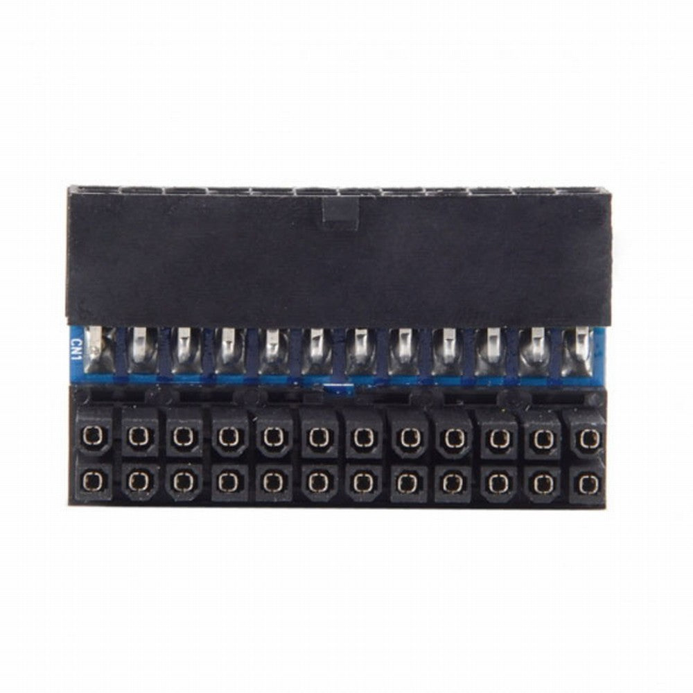 ATX 24Pin Female to 24pin Male 90 Degree Power Adapter Mainboard Motherboard for Desktops PC Supply PW-007