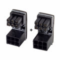 ATX 6Pin Female to 6pin Male 180 Degree Angled Power Adapter for Desktops Graphics Card PW-008