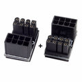 ATX 8Pin Female to 8pin Male 180 Degree Angled Power Adapter for Desktops Graphics Card PW-009