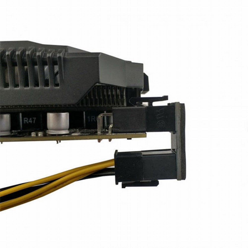 ATX 8Pin Female to 8pin Male 180 Degree Angled Power Adapter for Desktops Graphics Card PW-009