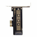Low Profile PCI-E 3.0 x1 Lane to M.2 NGFF M-Key SSD Nvme AHCI PCI Express Adapter Card SA-008