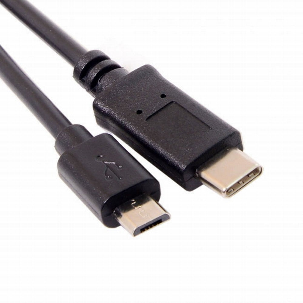 Reversible Design USB 3.0 3.1 Type C Male Connector to Micro USB 2.0 Male Data Cable for Laptop Phone UC-203
