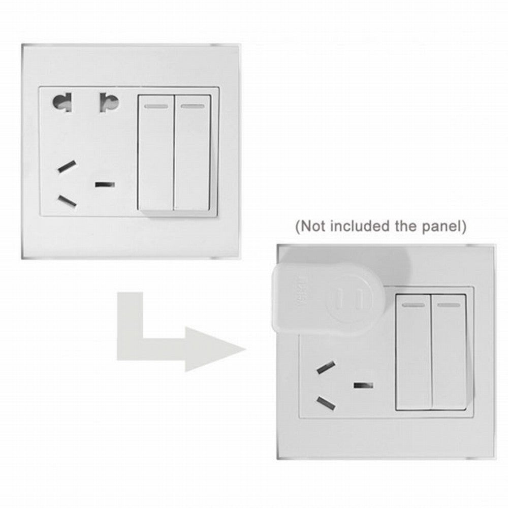 NEMA 1-15P USA Outlet Saver Power Extension Adapter 2-prong 2 Outlets 90 Degree Left Right Angled PW-014-RI