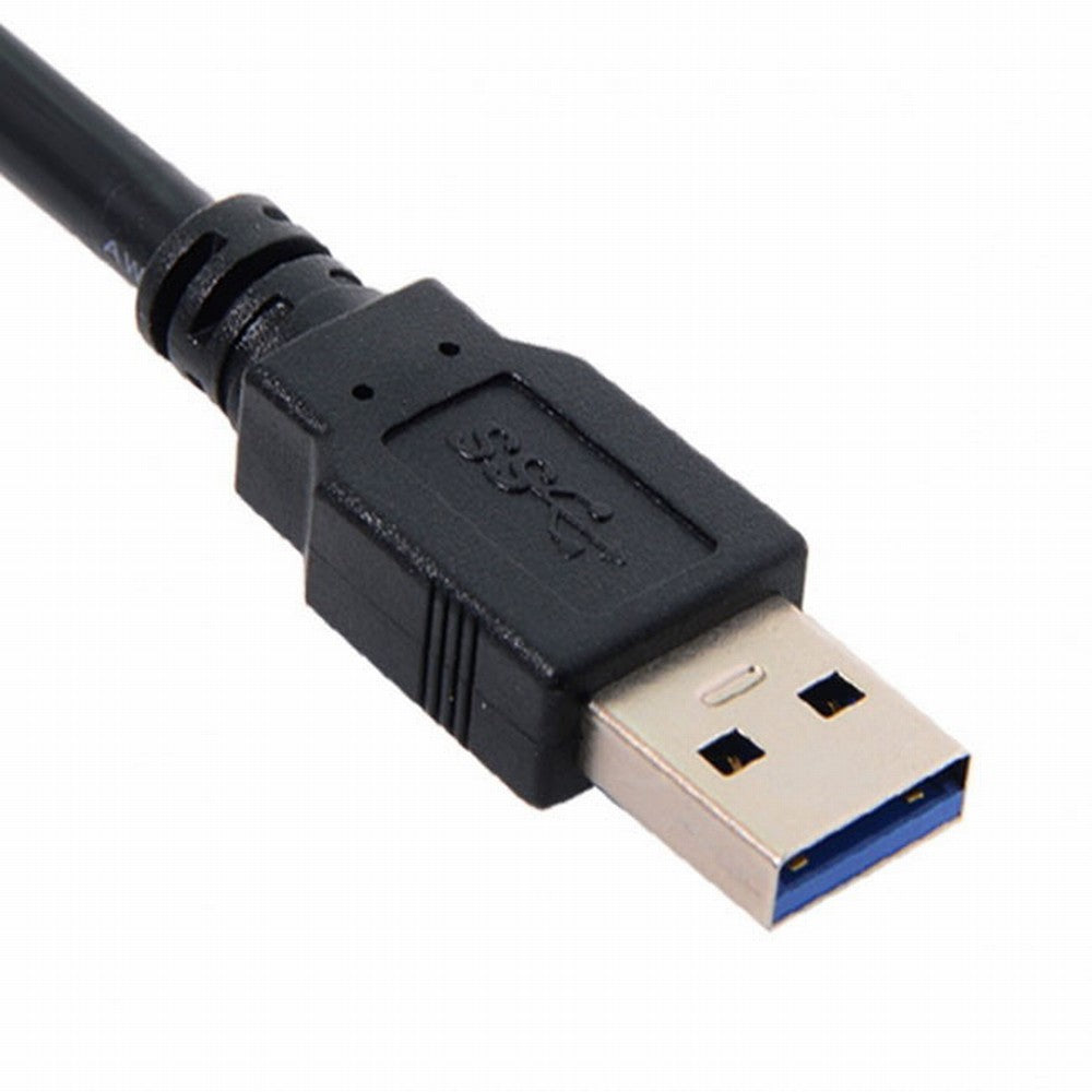 1m Waterproof Single USB 3.0 Extension Latch Mount Car AUX Cable for Dashboard Panel U3-030-1P