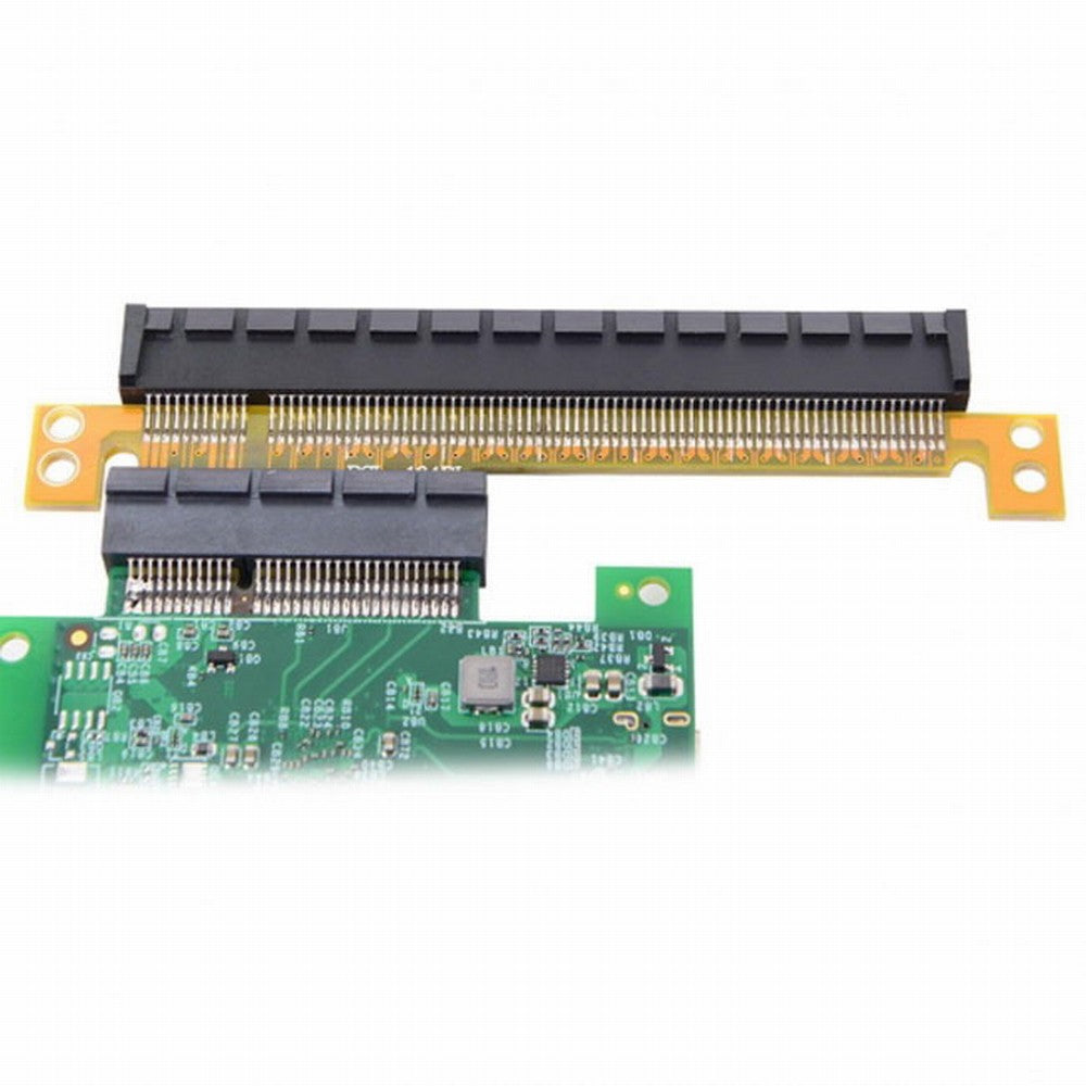 PCI-E Express 4x to PCIE 16x Extender Converter Riser Card Adapter Male to Female EP-003