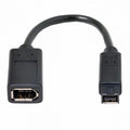 IEEE 1394 6Pin Female to 1394b 9Pin Male Firewire 400 to 800 Cable 20cm CA-012