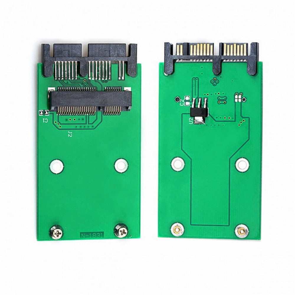 USB 3.0 to mSATA 50Pin SSD 1.8" Micro SATA 7+9 16pin Adapter Add on Cards PCBA SA-119+U3-068