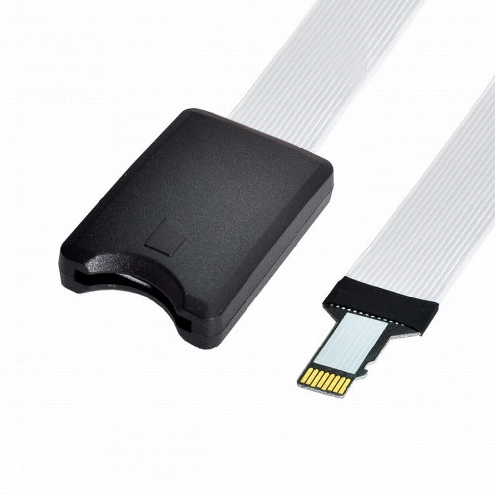 Micro-SD TF Memory Card Kit Male to SD Female Extension Soft Flat FPC Cable Extender 25cm EP-009