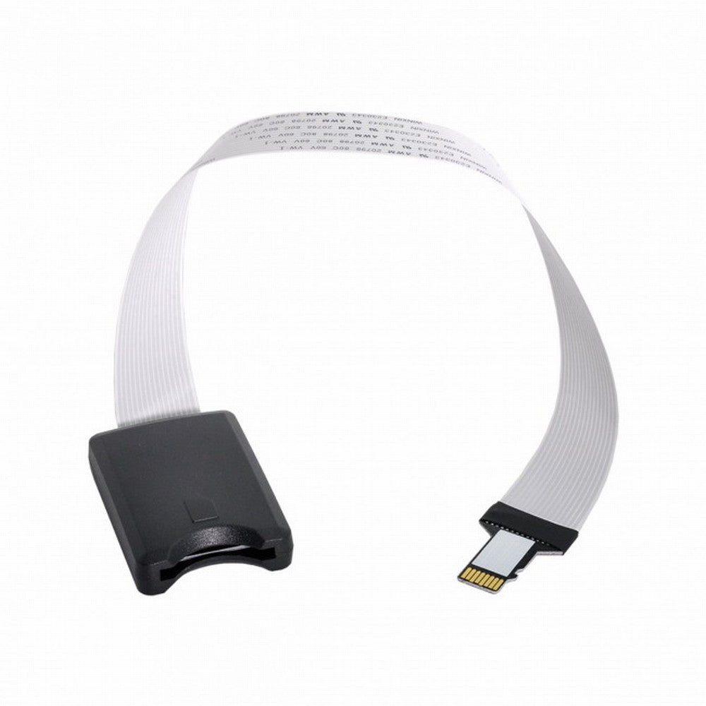Micro-SD TF Memory Card Kit Male to SD Female Extension Soft Flat FPC Cable Extender 25cm EP-009