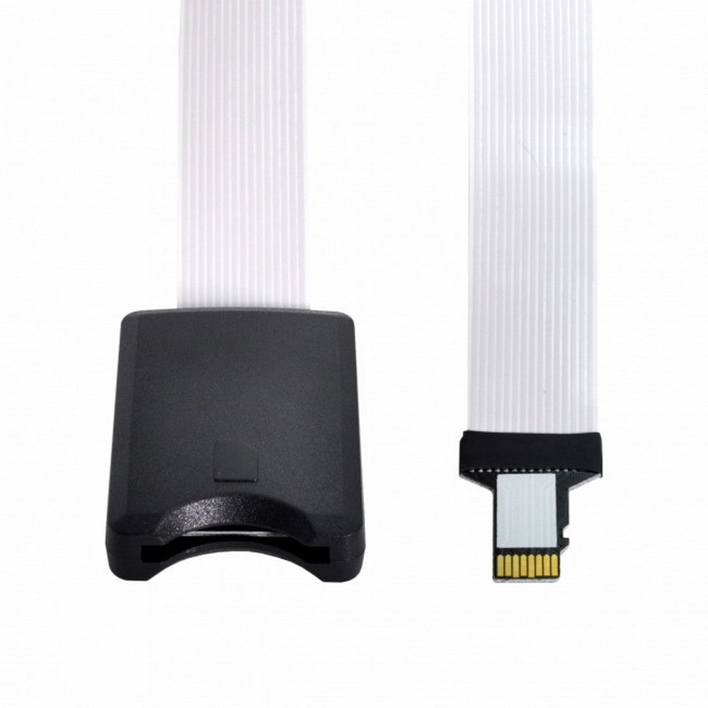 Micro-SD TF Memory Card Kit Male to SD Female Extension Soft Flat FPC Cable Extender 25cm EP-009