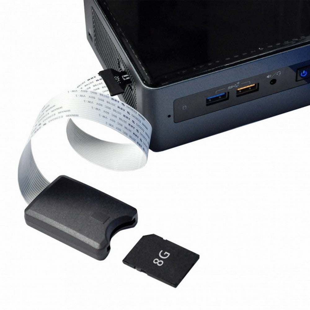 Micro-SD TF Memory Card Kit Male to SD Female Extension Soft Flat FPC Cable Extender 25cm EP-009
