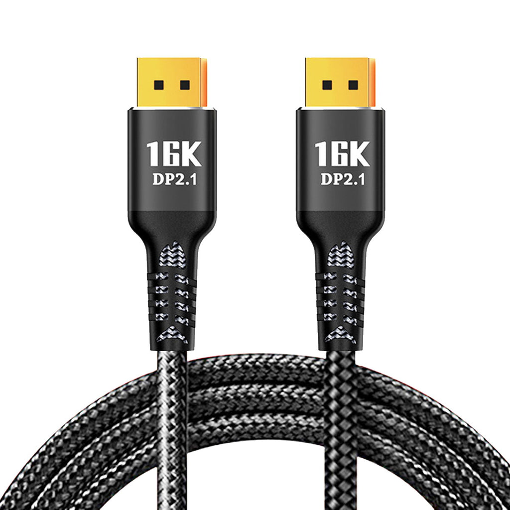 DisplayPort 2.0 DP to DP Cable 16K 60hz Cable 2m Ultra-HD UHD DP 1.4 8K 120hz for PC Laptop TV DP-003-2.0M