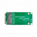 3x5cm mSATA Adapter to 3x7cm Mini PCI-e SATA SSD for Asus Eee PC 1000 S101 900 901 900A T91 SA-112