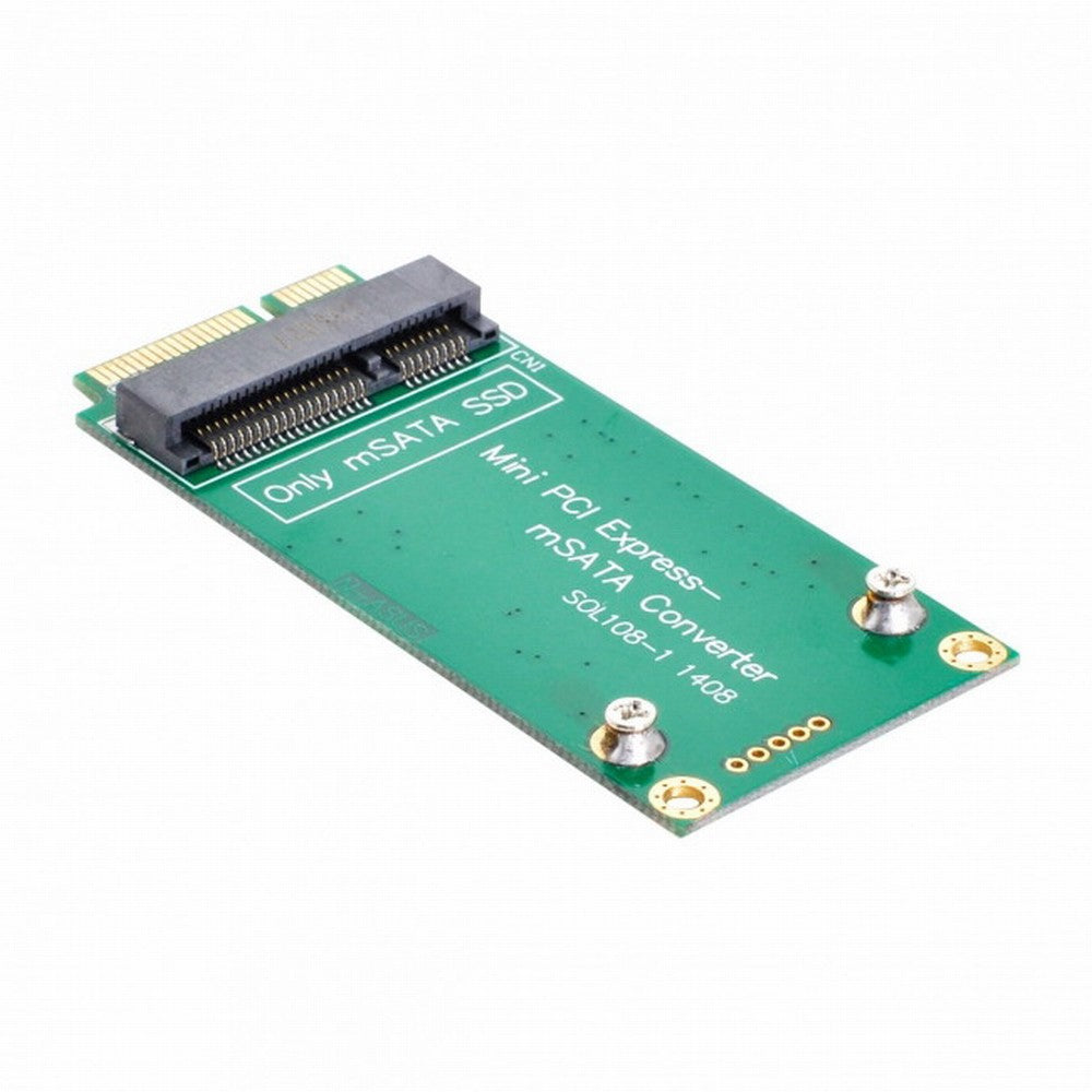 3x5cm mSATA Adapter to 3x7cm Mini PCI-e SATA SSD for Asus Eee PC 1000 S101 900 901 900A T91 SA-112