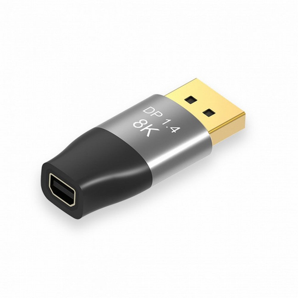 Mini DisplayPort 1.4 8K 60hz Female Adapter Ultra-HD UHD 4K 144hz to DP Male 7680*4320 for Video PC Laptop TV DP-042