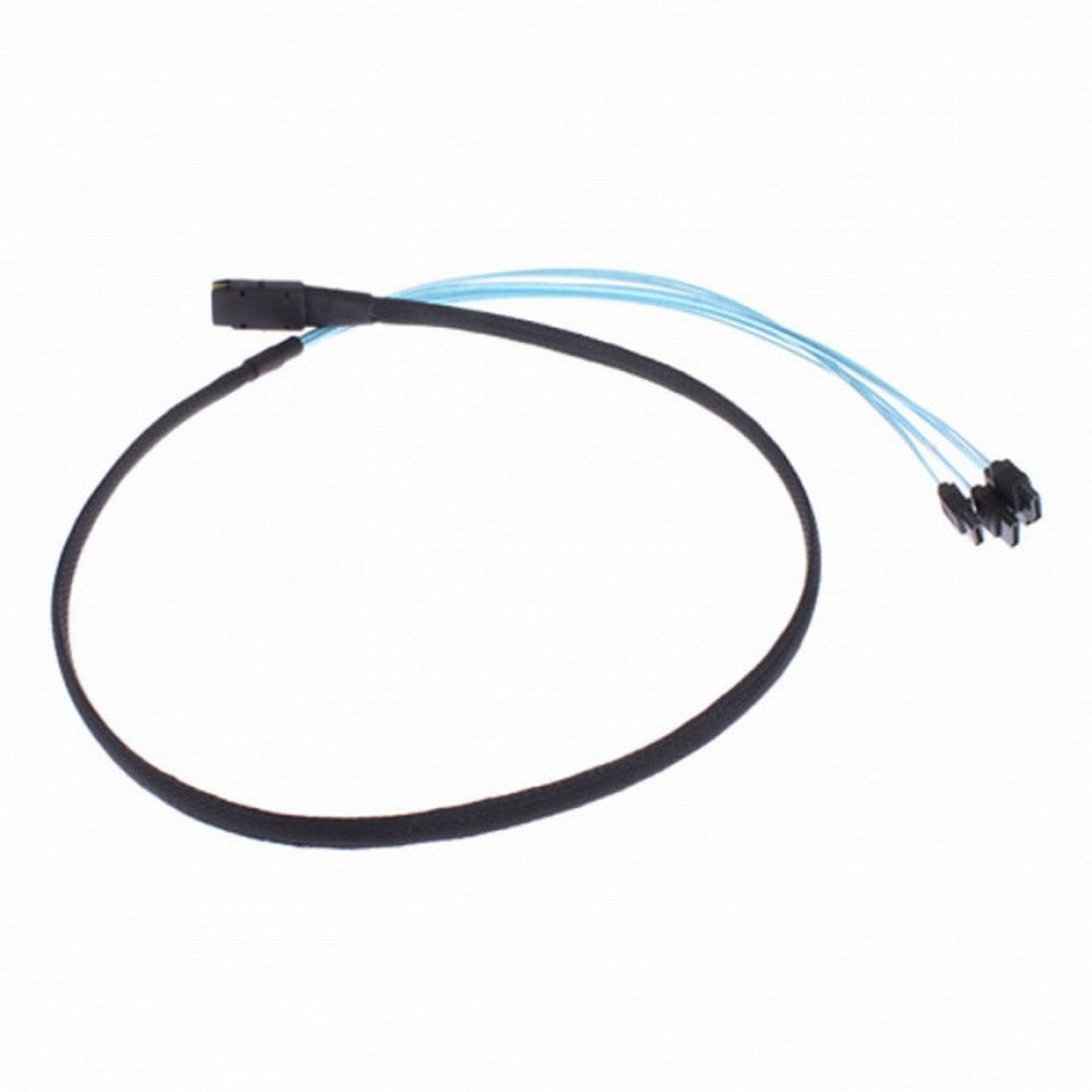 Internal Mini SAS SFF-8087Host to 4 SATA 7pin Target Hard Disk 6Gbps Data Server Raid Cable CC-SF-004