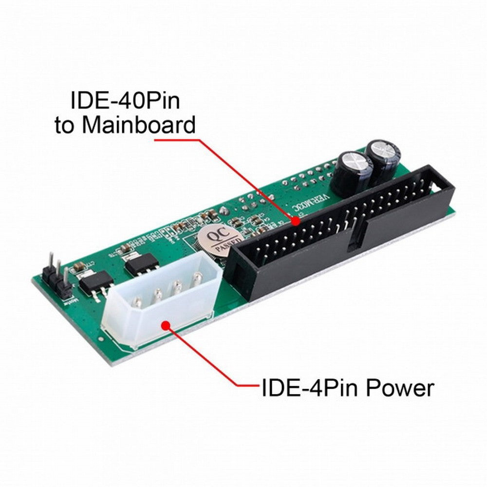 SATA Disk to IDE/PATA 40Pin Motherboard Converter Adapter PCBA for Desktop 2.5 3.5" Hard Disk Drive EP-014