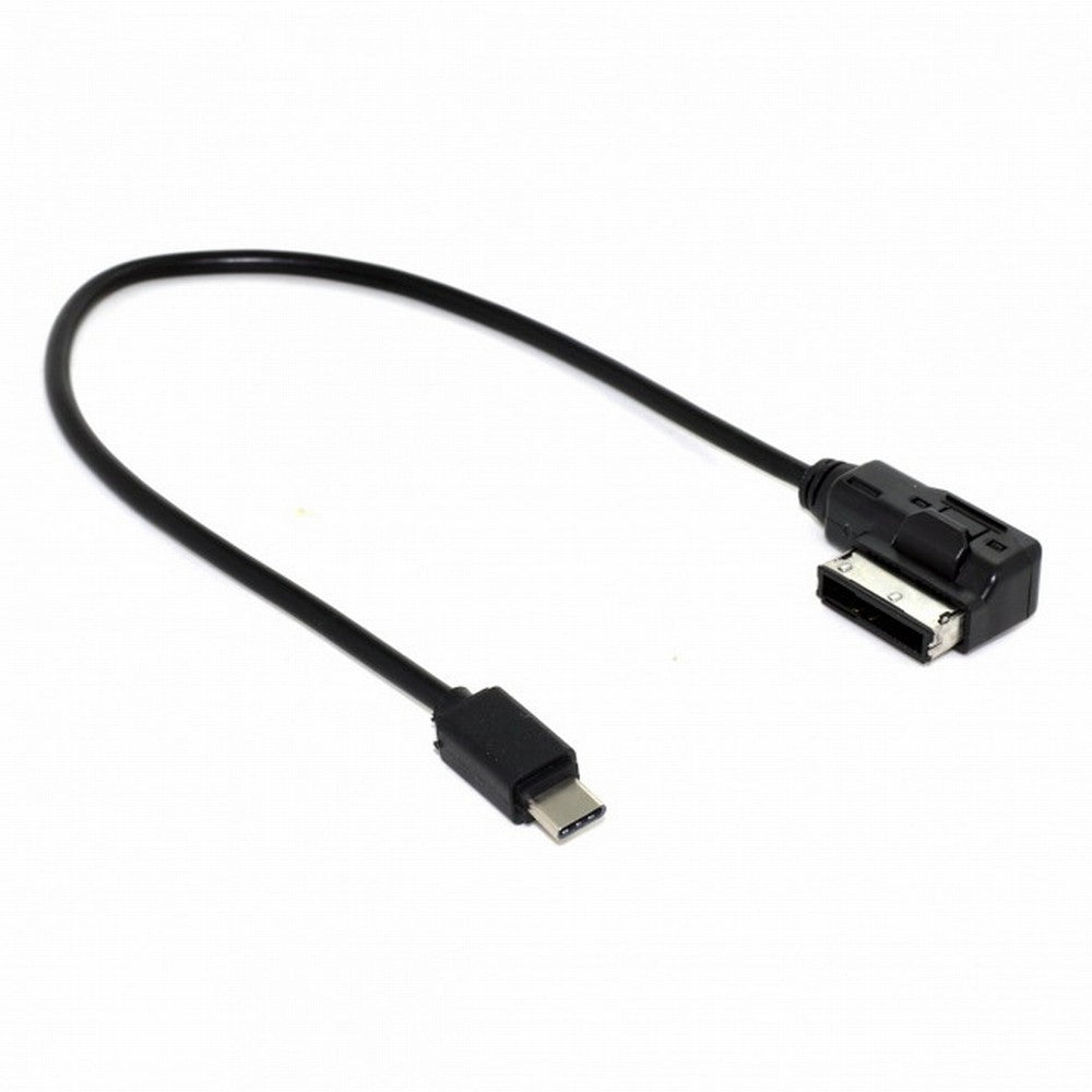 Media In AMI MDI USB-C USB 3.1 Type-C Charge Adapter Cable For Car VW AUDI 2014 A4 A6 Q5 Q7 CA-040