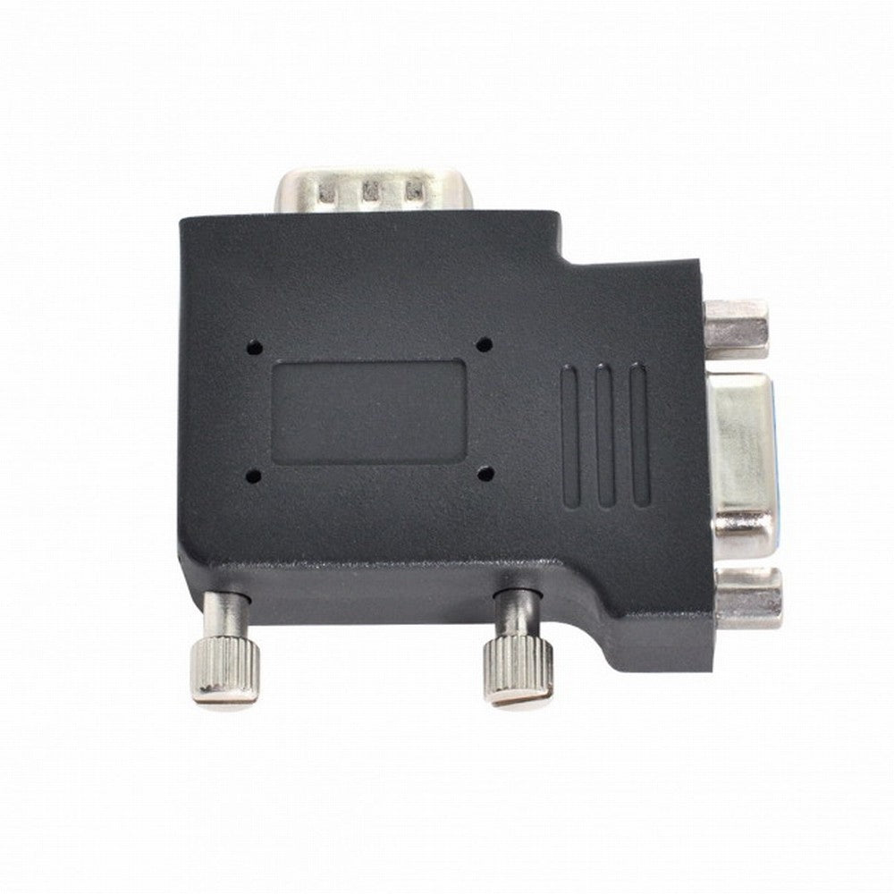 Vertical Flat Left Angled 90 Degree VGA SVGA Male To Female extension Adapter DB-002-LE