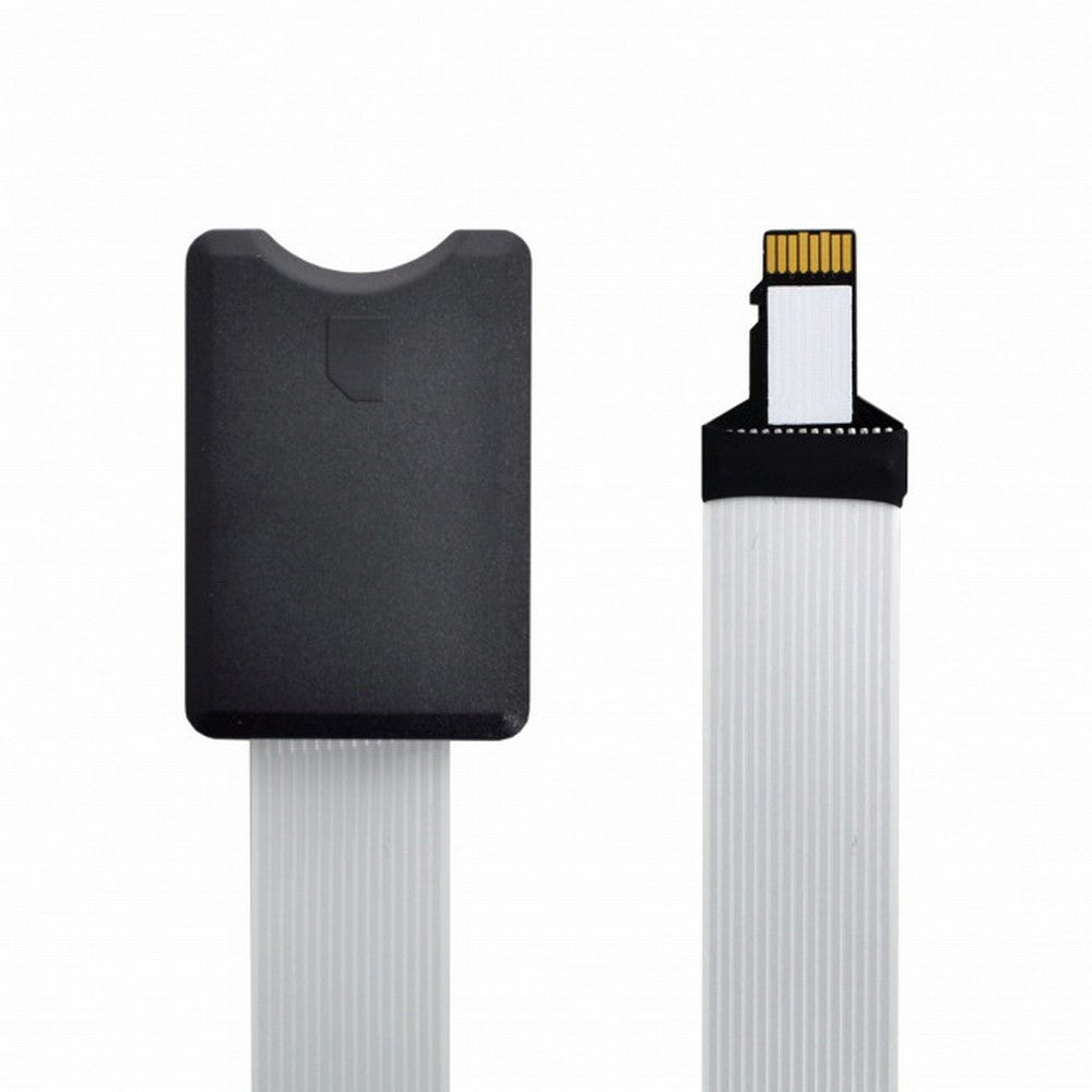 Micro-SD TF Memory Card Kit Male to SD Female Extension Soft Flat FPC Cable Extender 25cm EP-009
