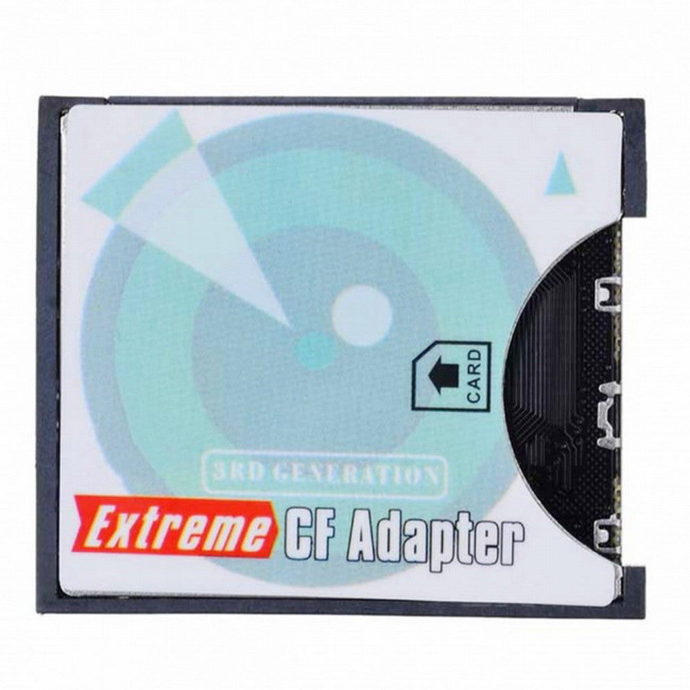 Camera SD SDHC SDXC to High-Speed Extreme Compact Flash CF Type I Memory Card Adapter EP-025