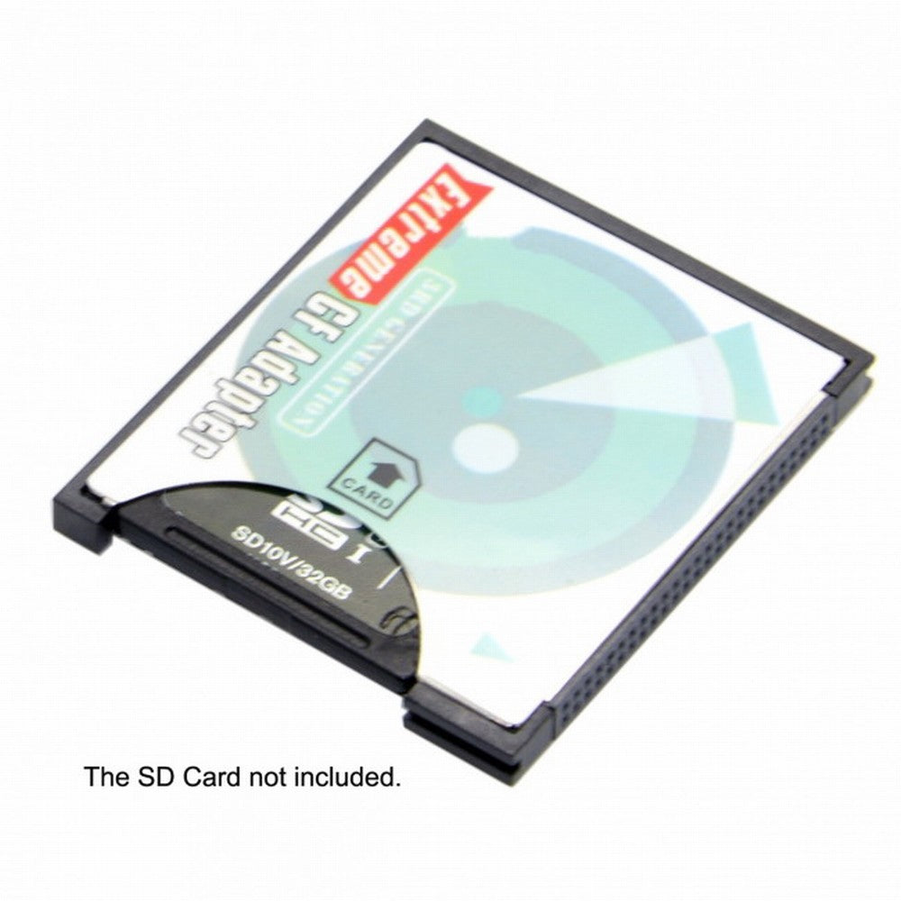 Camera SD SDHC SDXC to High-Speed Extreme Compact Flash CF Type I Memory Card Adapter EP-025