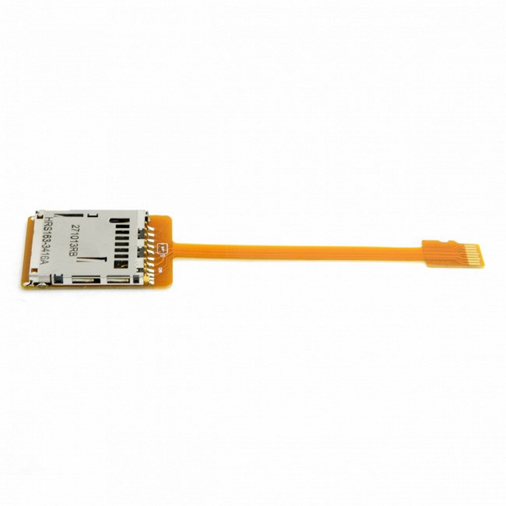 Micro SD TF Memory Card Kit Male to SD Female Extension Soft Flat FPC Cable Extender 10cm EP-076