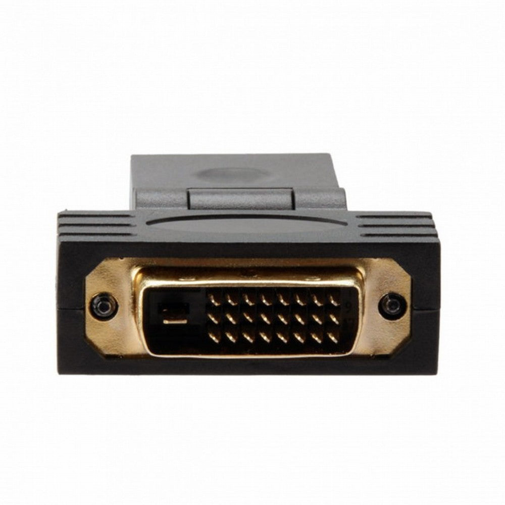 DVI Male to HDMI Female 360 degree Rotating Swivel Adapter for HDTV Video Card 1080P HD-021