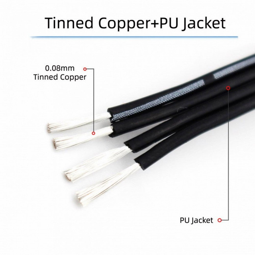 3pcs/lot 13cm USB 2.0 Type-A to Type-B Type-A Female Extension Male Data Flat Slim Cable for Printer Disk Phone U2-028-BK+U2-047-BK+U2-060-BK