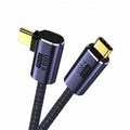 Angled USB4 Cable 20Gbps with 100W Charging and 8K 5K@60Hz USB4.0 Compatible with Thunderbolt3/4 CC-UC-033-RI